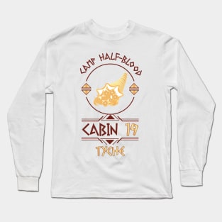 Cabin #19 in Camp Half Blood, Child of Tyche  – Percy Jackson inspired design Long Sleeve T-Shirt